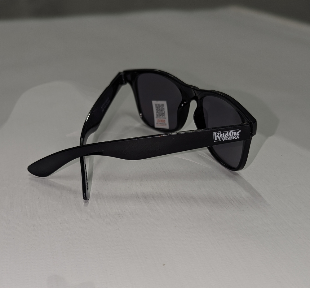 Ketel One Vodka New Promo Black Unisex Sunglassess